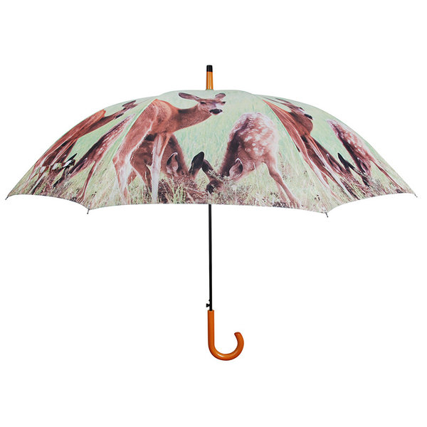 Regenschirm Reh mit Kitz